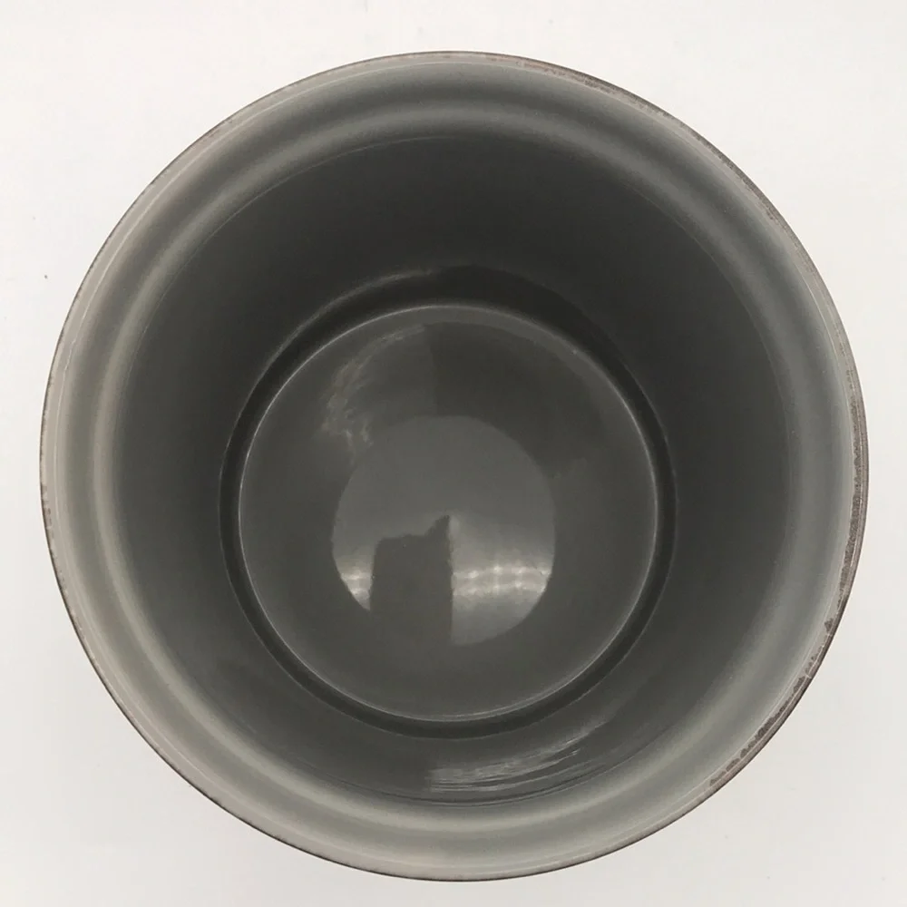 Dowan Grey Ceramic Porcelain Mandala Kitchen Utensil‎ Holder/Wine Chiller